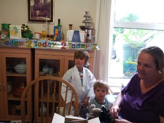 Ben's second birthday